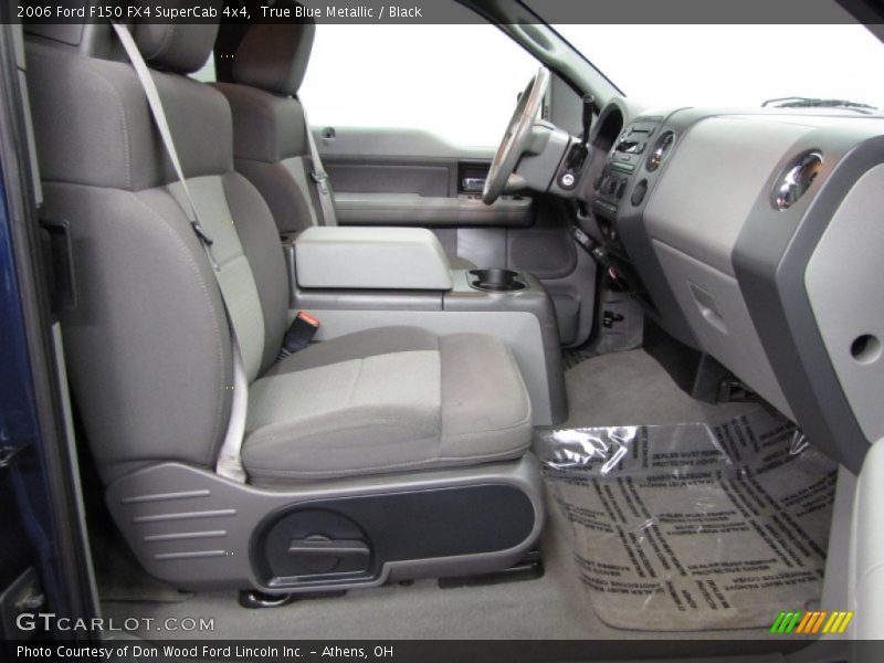 True Blue Metallic / Black 2006 Ford F150 FX4 SuperCab 4x4