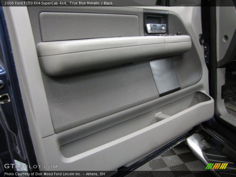 True Blue Metallic / Black 2006 Ford F150 FX4 SuperCab 4x4