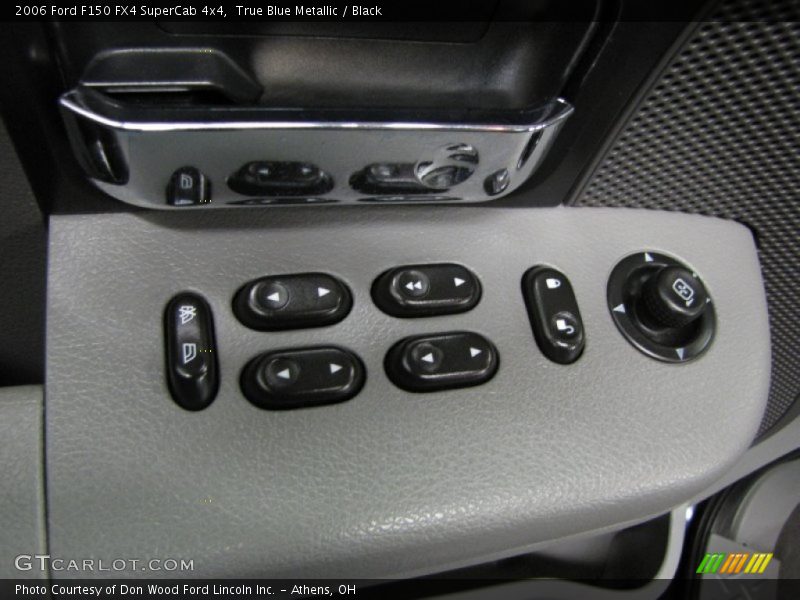 True Blue Metallic / Black 2006 Ford F150 FX4 SuperCab 4x4