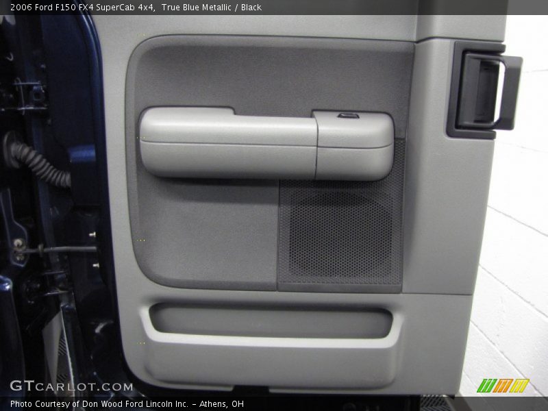 True Blue Metallic / Black 2006 Ford F150 FX4 SuperCab 4x4