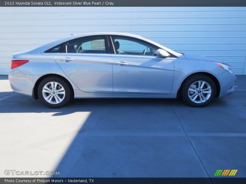 Iridescent Silver Blue Pearl / Gray 2013 Hyundai Sonata GLS