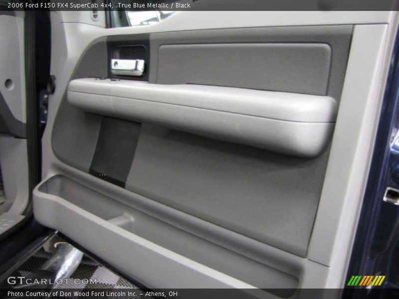 True Blue Metallic / Black 2006 Ford F150 FX4 SuperCab 4x4