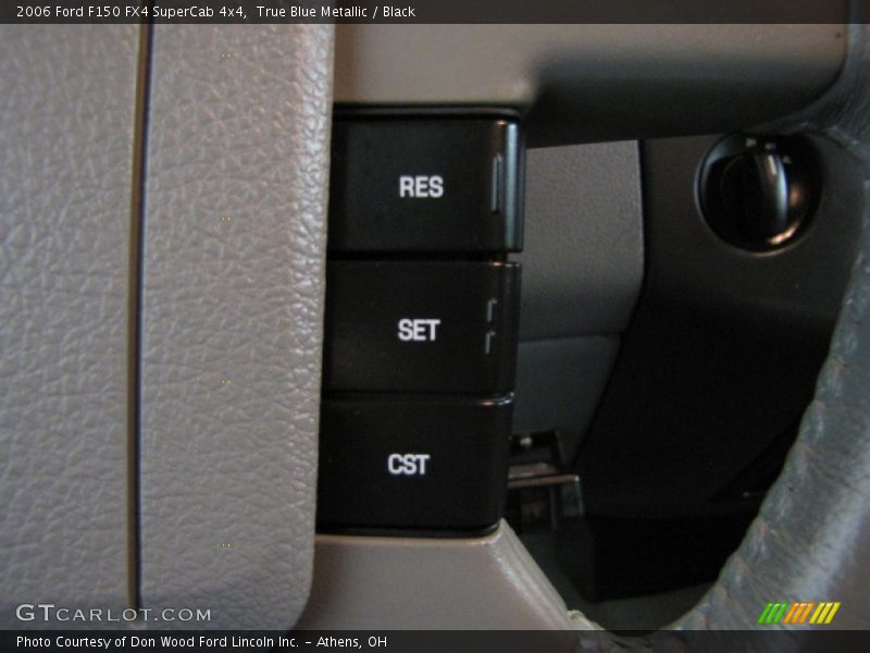 True Blue Metallic / Black 2006 Ford F150 FX4 SuperCab 4x4