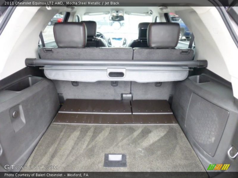 Mocha Steel Metallic / Jet Black 2011 Chevrolet Equinox LTZ AWD