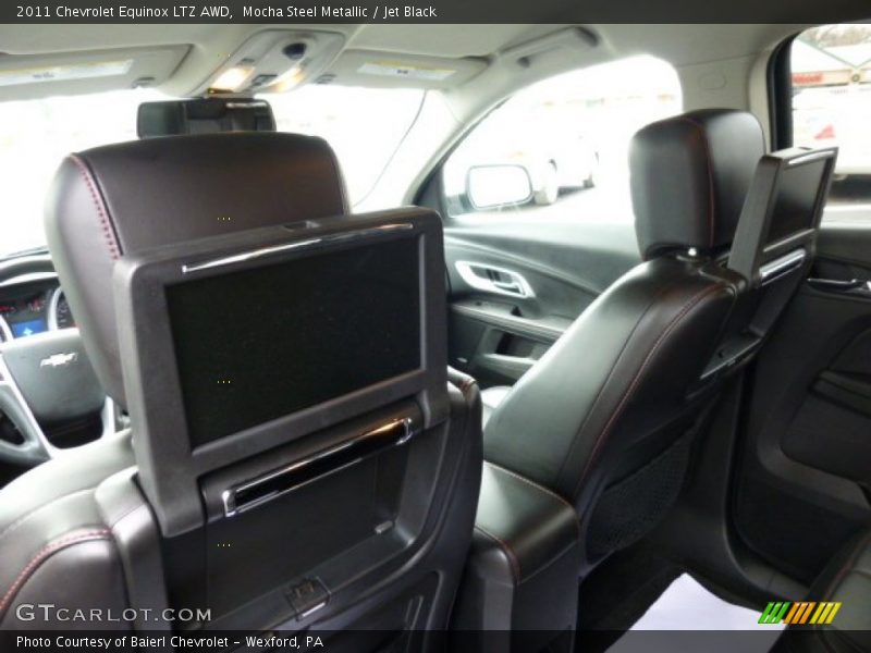 Mocha Steel Metallic / Jet Black 2011 Chevrolet Equinox LTZ AWD