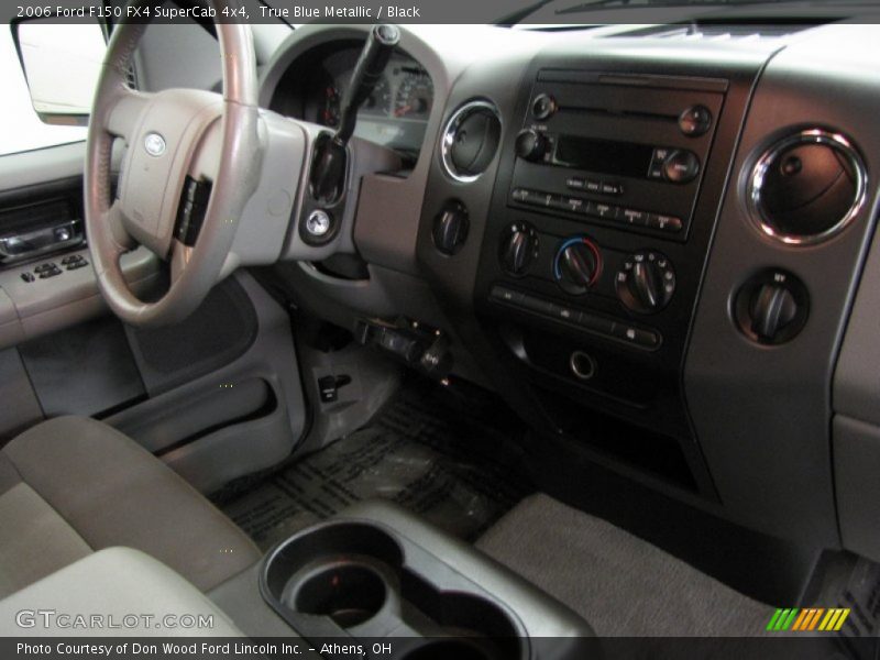 True Blue Metallic / Black 2006 Ford F150 FX4 SuperCab 4x4