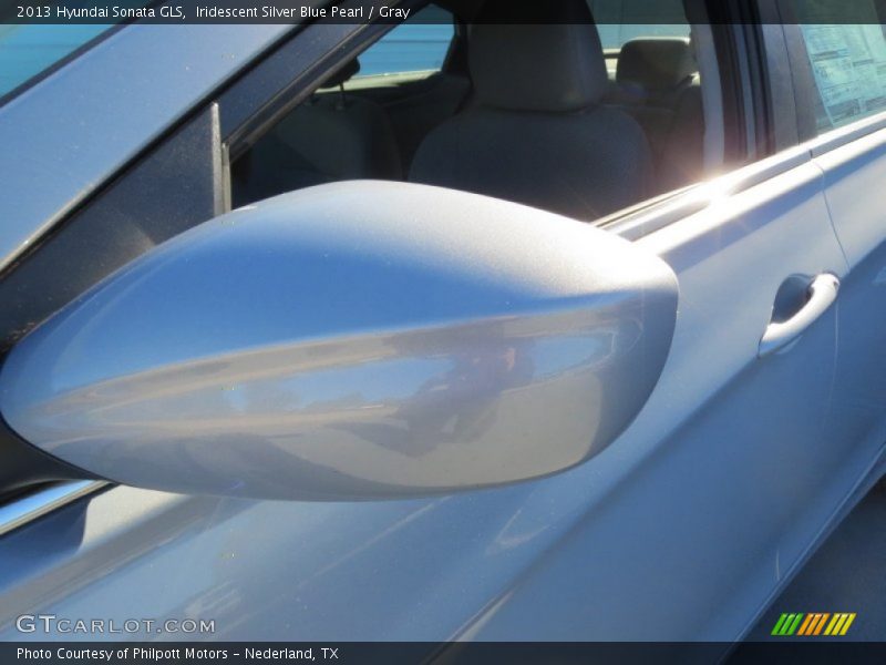 Iridescent Silver Blue Pearl / Gray 2013 Hyundai Sonata GLS