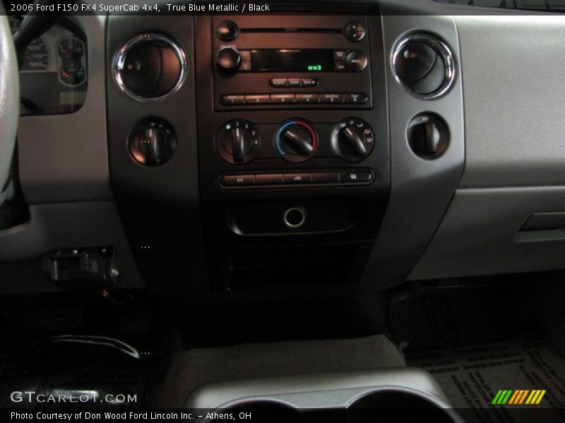 True Blue Metallic / Black 2006 Ford F150 FX4 SuperCab 4x4