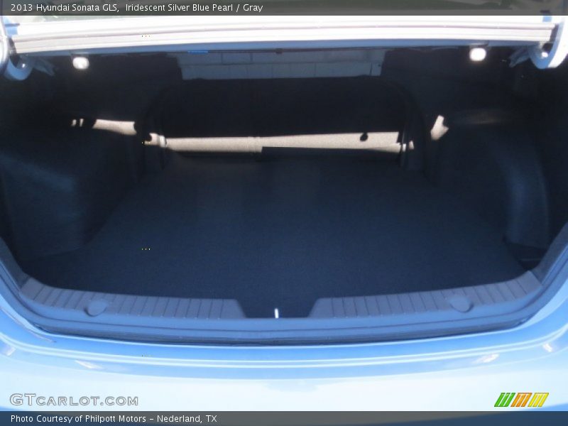 Iridescent Silver Blue Pearl / Gray 2013 Hyundai Sonata GLS