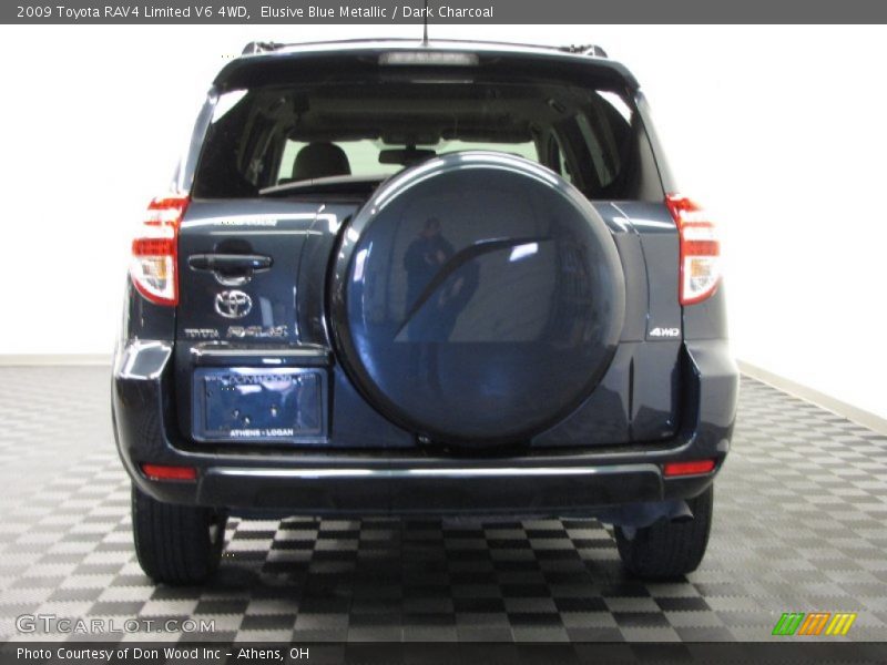 Elusive Blue Metallic / Dark Charcoal 2009 Toyota RAV4 Limited V6 4WD