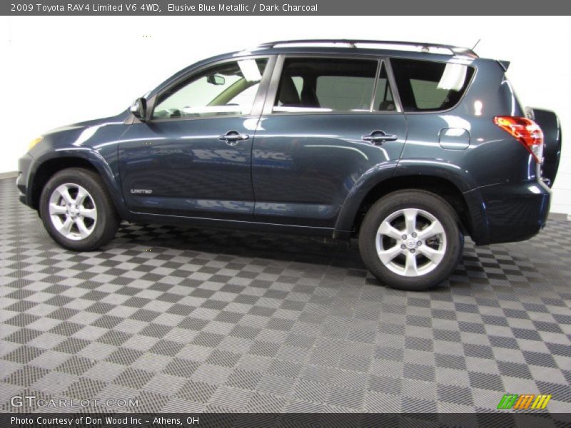 Elusive Blue Metallic / Dark Charcoal 2009 Toyota RAV4 Limited V6 4WD