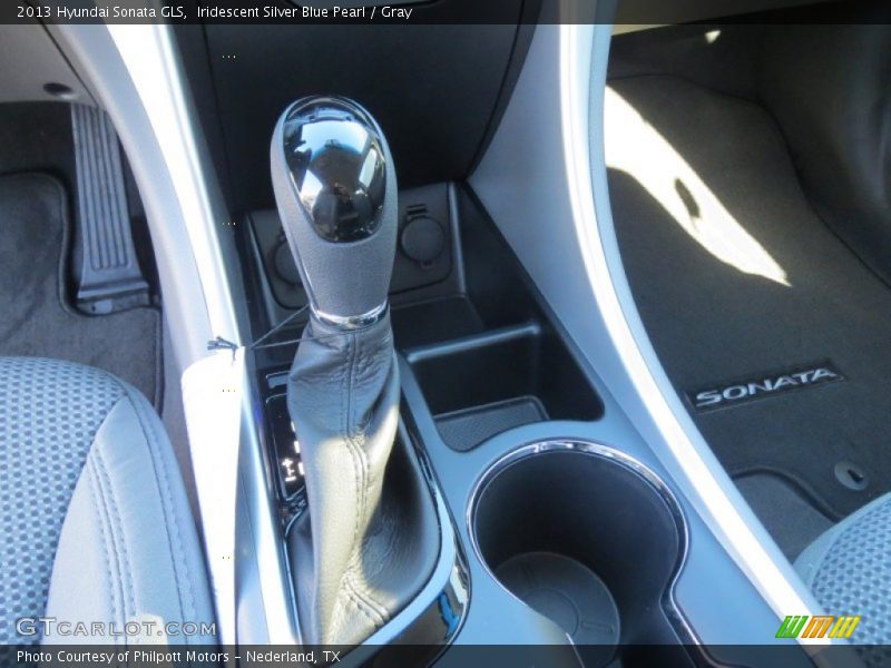 Iridescent Silver Blue Pearl / Gray 2013 Hyundai Sonata GLS