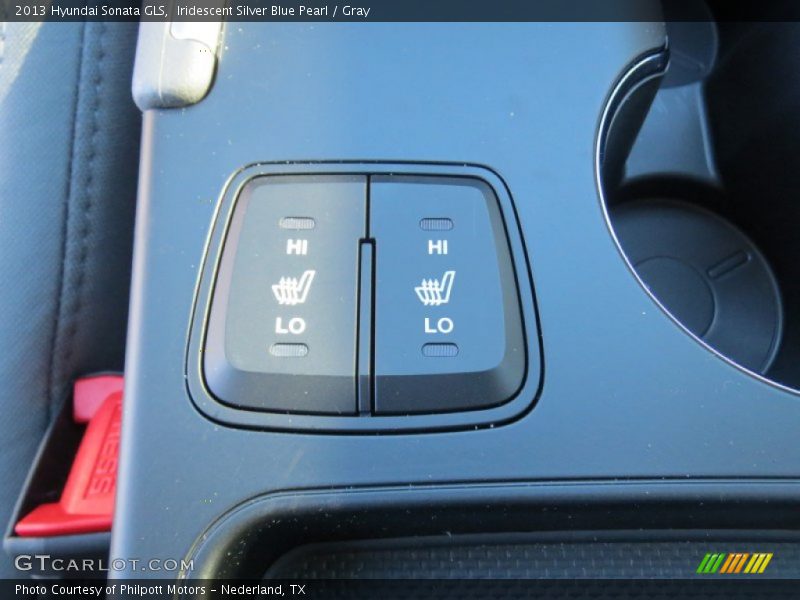 Iridescent Silver Blue Pearl / Gray 2013 Hyundai Sonata GLS