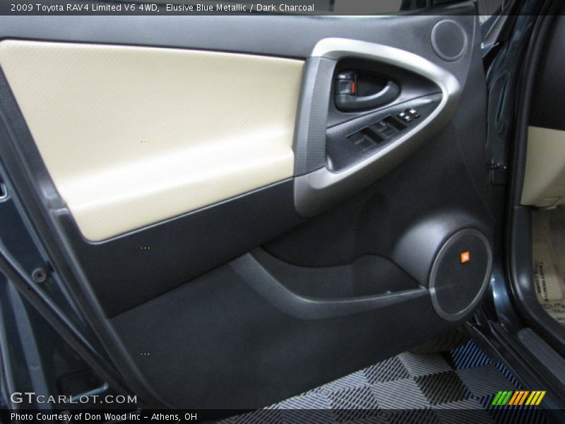 Elusive Blue Metallic / Dark Charcoal 2009 Toyota RAV4 Limited V6 4WD
