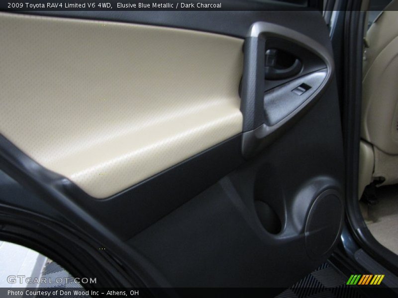 Elusive Blue Metallic / Dark Charcoal 2009 Toyota RAV4 Limited V6 4WD