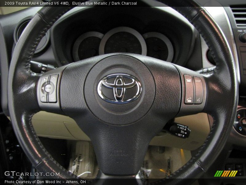Elusive Blue Metallic / Dark Charcoal 2009 Toyota RAV4 Limited V6 4WD
