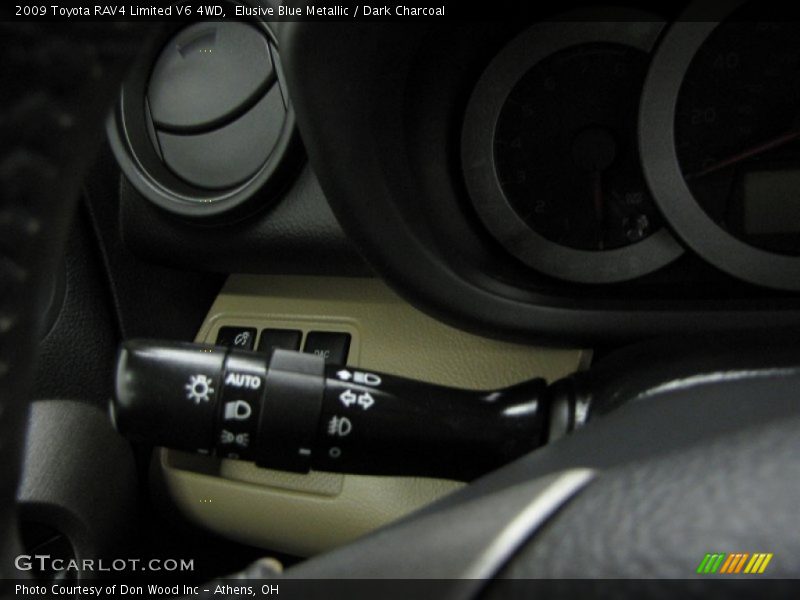 Elusive Blue Metallic / Dark Charcoal 2009 Toyota RAV4 Limited V6 4WD