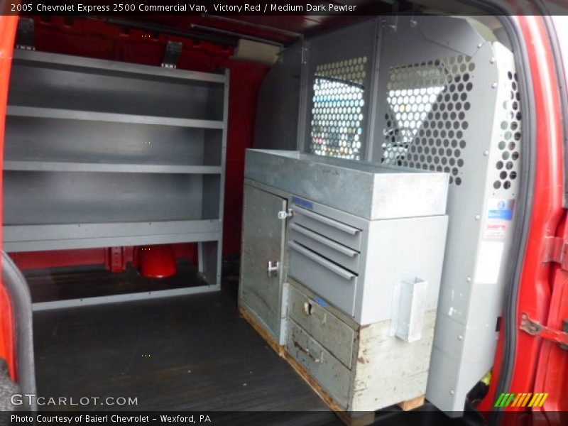 Victory Red / Medium Dark Pewter 2005 Chevrolet Express 2500 Commercial Van