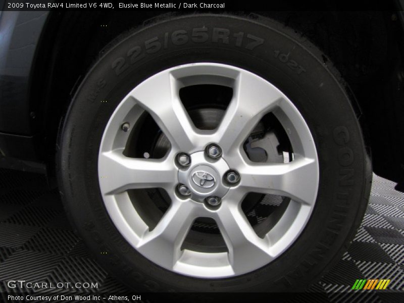 Elusive Blue Metallic / Dark Charcoal 2009 Toyota RAV4 Limited V6 4WD