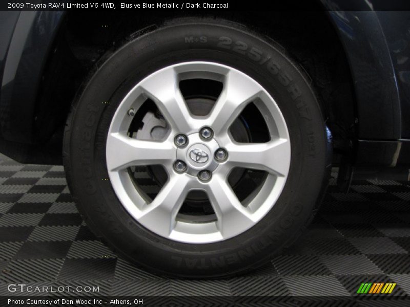 Elusive Blue Metallic / Dark Charcoal 2009 Toyota RAV4 Limited V6 4WD
