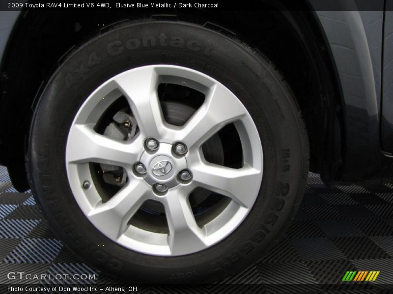 Elusive Blue Metallic / Dark Charcoal 2009 Toyota RAV4 Limited V6 4WD