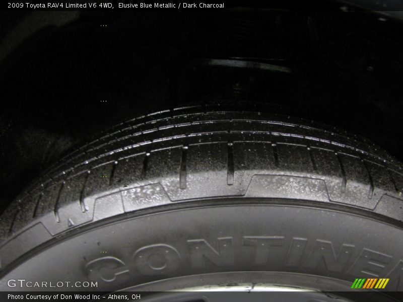 Elusive Blue Metallic / Dark Charcoal 2009 Toyota RAV4 Limited V6 4WD