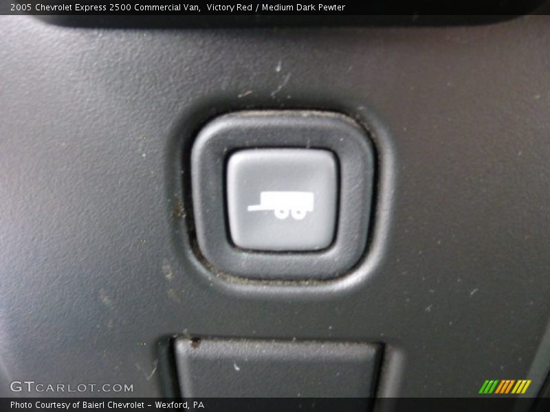 Victory Red / Medium Dark Pewter 2005 Chevrolet Express 2500 Commercial Van