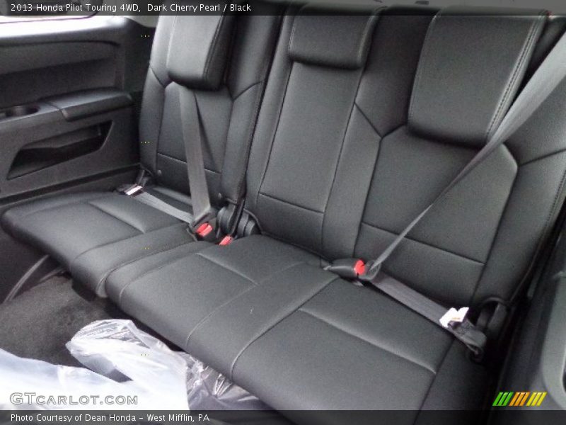 Dark Cherry Pearl / Black 2013 Honda Pilot Touring 4WD