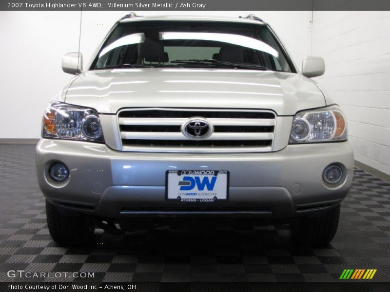 Millenium Silver Metallic / Ash Gray 2007 Toyota Highlander V6 4WD