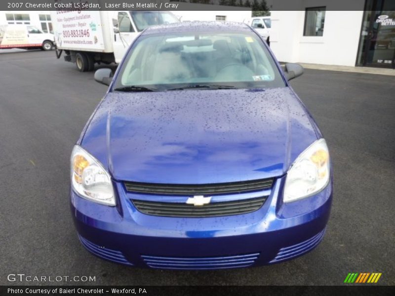 Laser Blue Metallic / Gray 2007 Chevrolet Cobalt LS Sedan