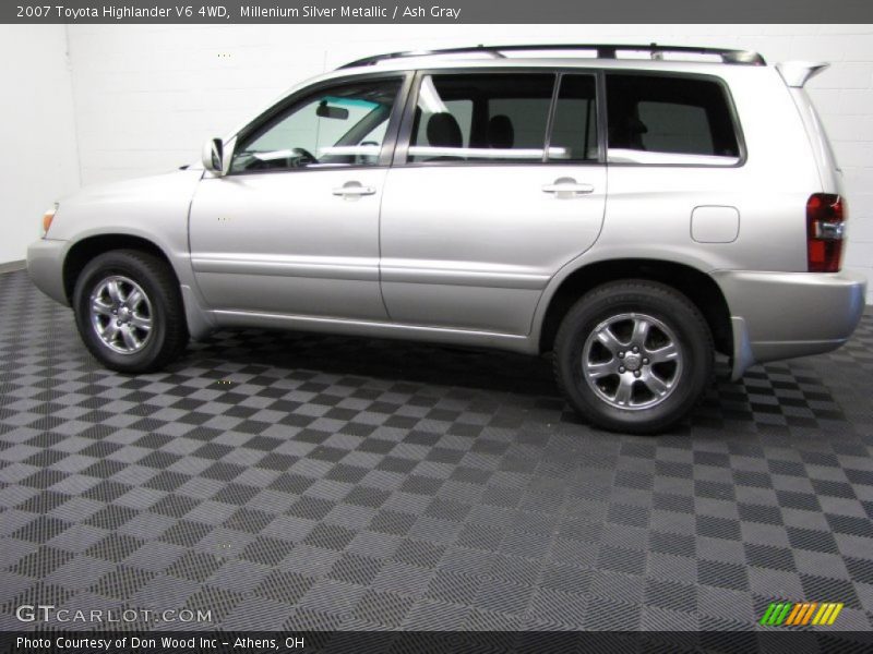Millenium Silver Metallic / Ash Gray 2007 Toyota Highlander V6 4WD