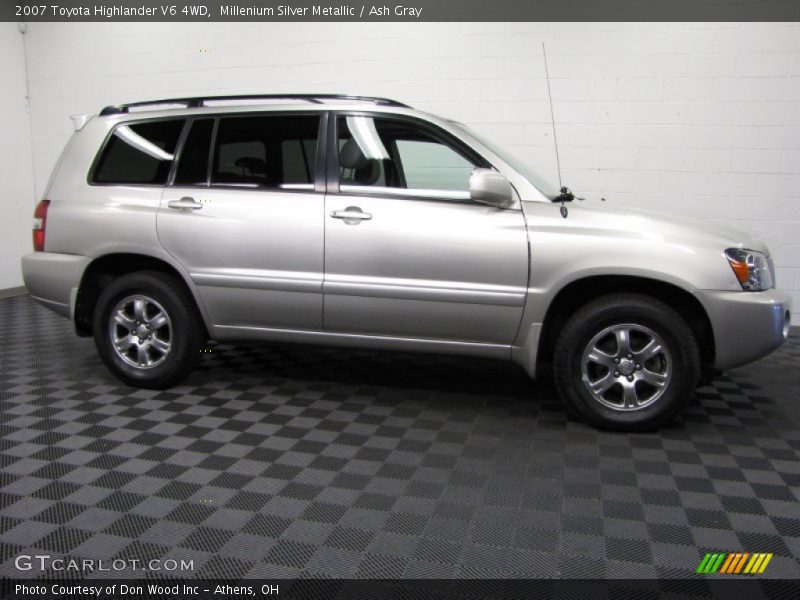 Millenium Silver Metallic / Ash Gray 2007 Toyota Highlander V6 4WD