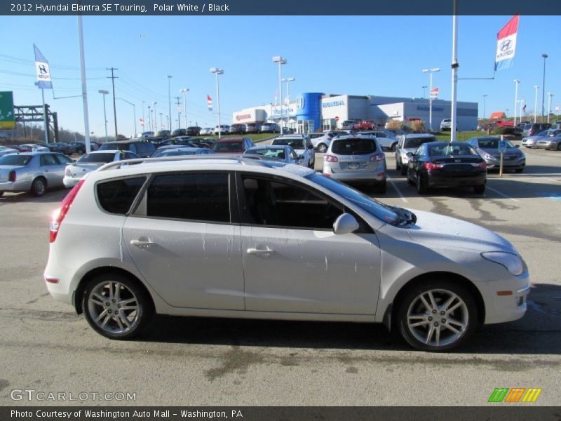 Polar White / Black 2012 Hyundai Elantra SE Touring