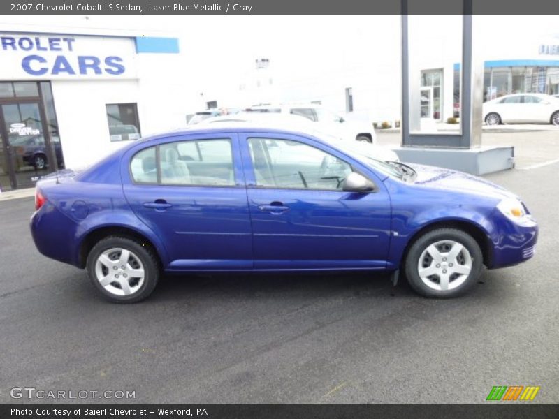 Laser Blue Metallic / Gray 2007 Chevrolet Cobalt LS Sedan