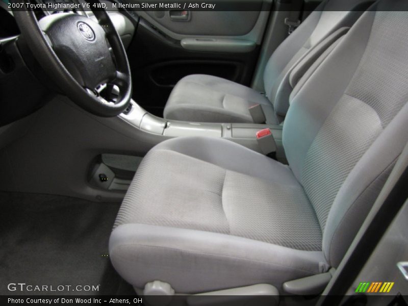Millenium Silver Metallic / Ash Gray 2007 Toyota Highlander V6 4WD