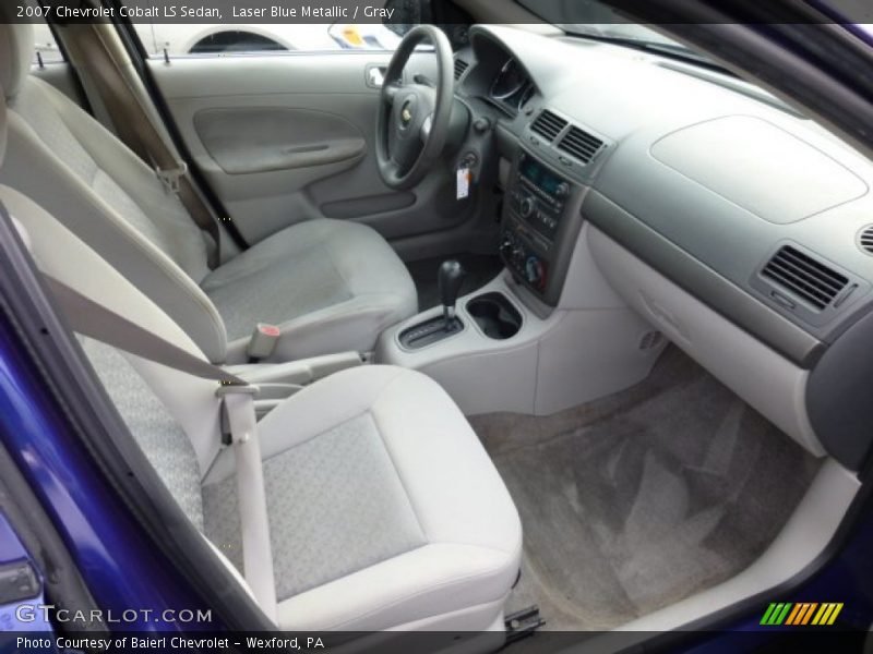 Laser Blue Metallic / Gray 2007 Chevrolet Cobalt LS Sedan
