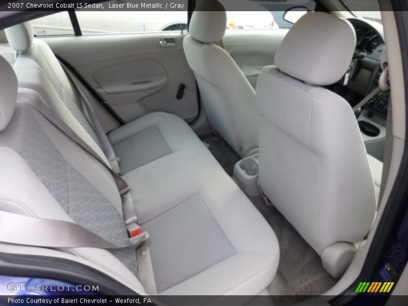 Laser Blue Metallic / Gray 2007 Chevrolet Cobalt LS Sedan