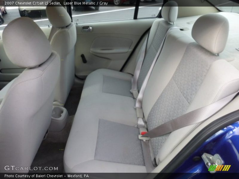 Laser Blue Metallic / Gray 2007 Chevrolet Cobalt LS Sedan