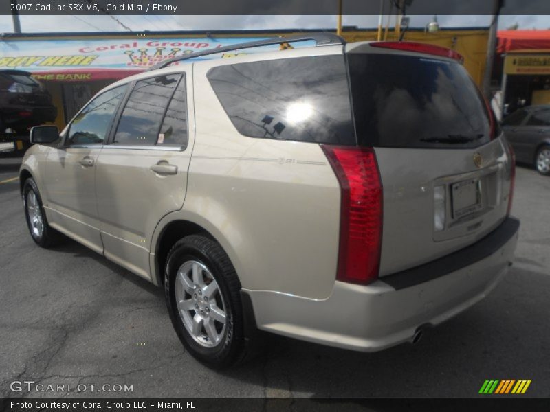 Gold Mist / Ebony 2007 Cadillac SRX V6