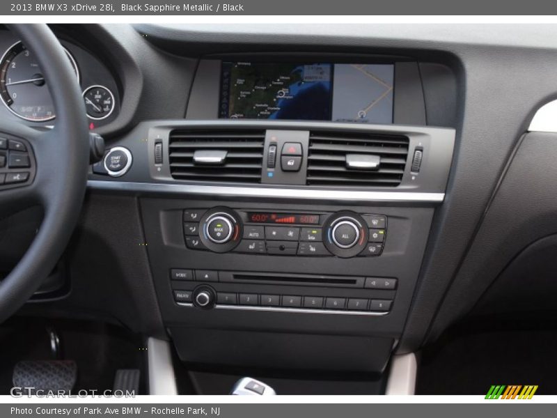 Black Sapphire Metallic / Black 2013 BMW X3 xDrive 28i
