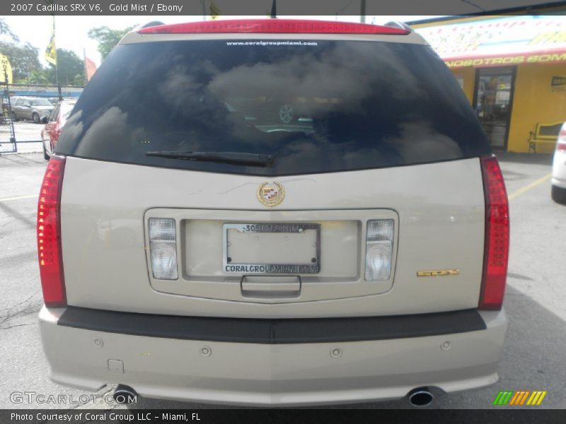 Gold Mist / Ebony 2007 Cadillac SRX V6