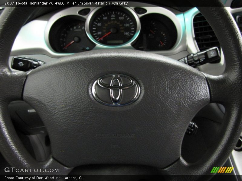 Millenium Silver Metallic / Ash Gray 2007 Toyota Highlander V6 4WD