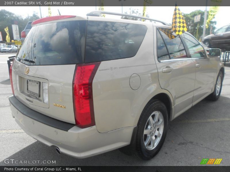 Gold Mist / Ebony 2007 Cadillac SRX V6