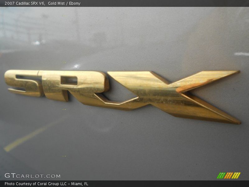 Gold Mist / Ebony 2007 Cadillac SRX V6