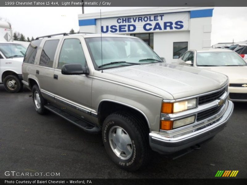 Light Pewter Metallic / Gray 1999 Chevrolet Tahoe LS 4x4