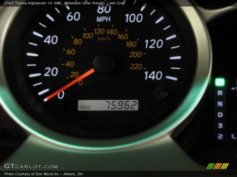 Millenium Silver Metallic / Ash Gray 2007 Toyota Highlander V6 4WD