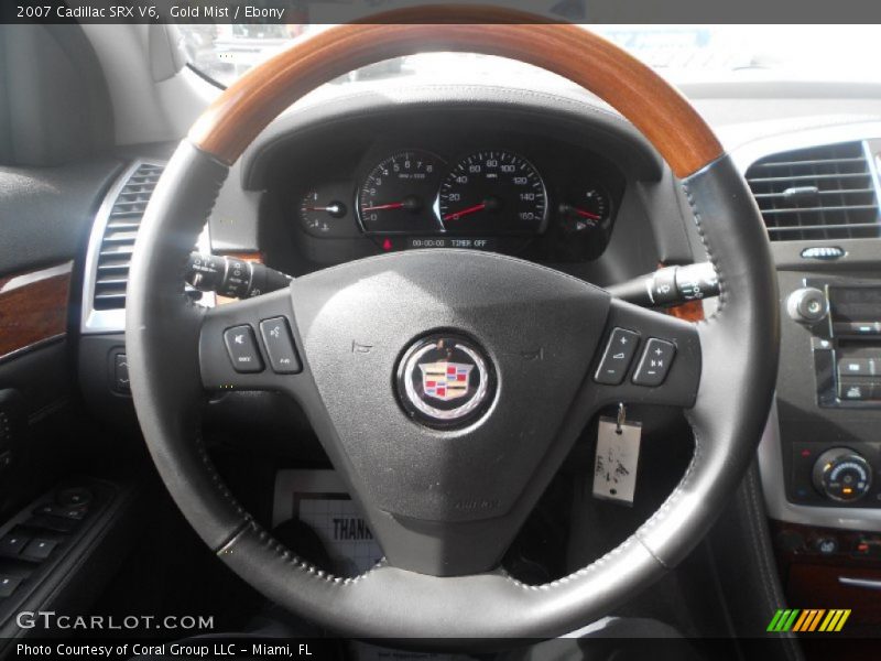 Gold Mist / Ebony 2007 Cadillac SRX V6