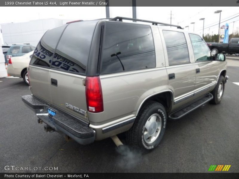 Light Pewter Metallic / Gray 1999 Chevrolet Tahoe LS 4x4