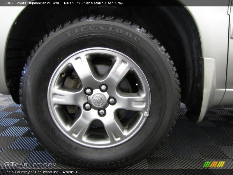 Millenium Silver Metallic / Ash Gray 2007 Toyota Highlander V6 4WD