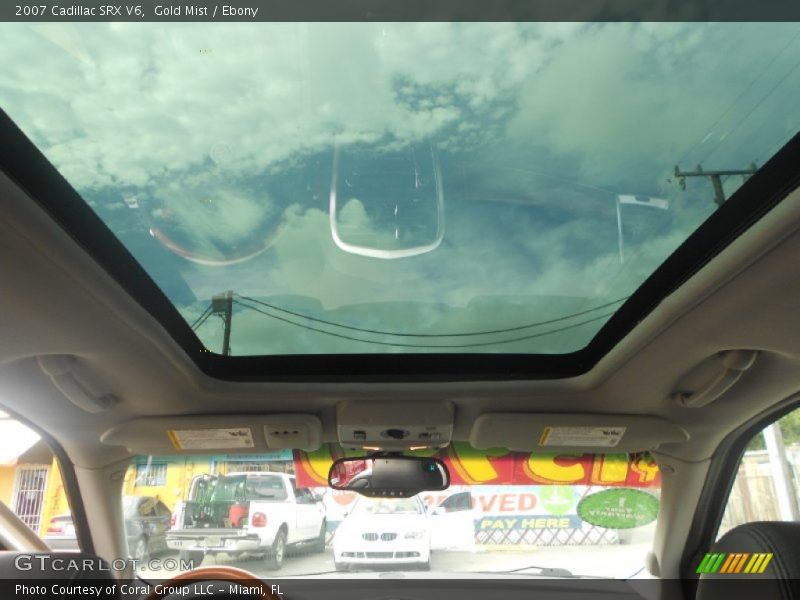 Gold Mist / Ebony 2007 Cadillac SRX V6